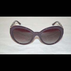 New $260 Versace Violet/Eggplant MOD 4306-Q 5066 Made n Italy Sunglasses